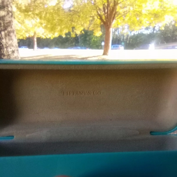 Vintage Tiffany Patent Leather Eyeglass Case Hard Shell - Picture 12 of 12